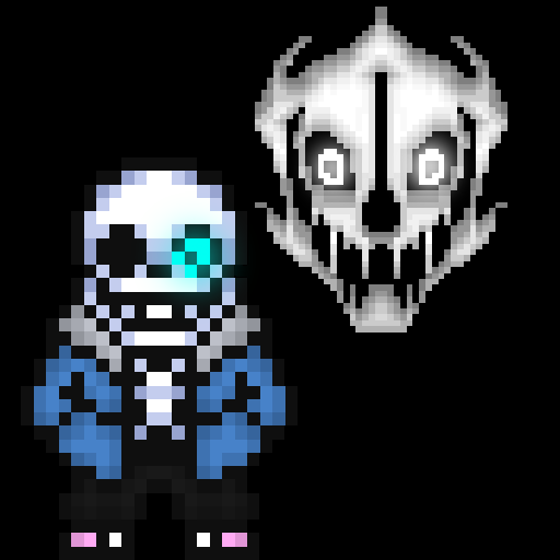 UNDERTALE: Easy Mode Sans Fight Full Phase 1~2 (But Still Demo) 