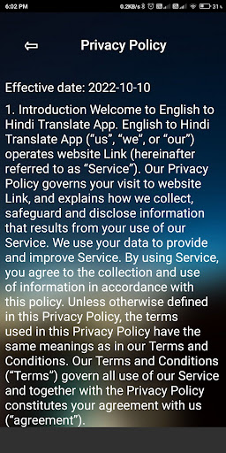 English to Hindi Traslate