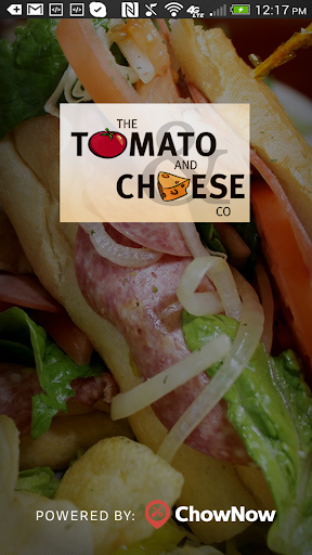 Android application The Tomato & Cheese Co screenshort
