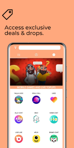Android application Saltiboost screenshort