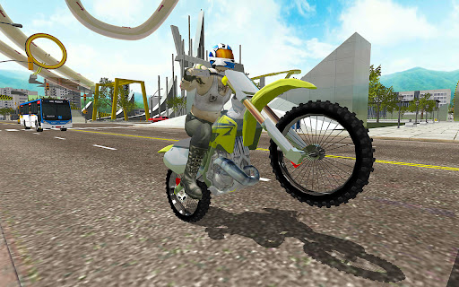 Motorbike Rush Drive Simulator Screen 2