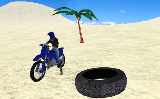 Screenshot of Motocross Bike Racing