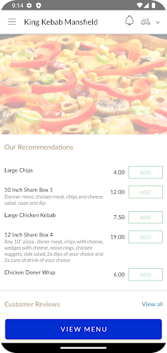 King Kebab Mansfield Screen 3