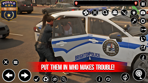 Android application Police Thief Chase Police Game screenshort