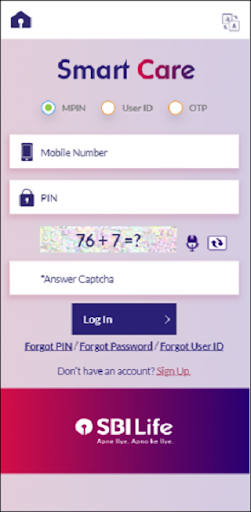 SBI Life Smart Care Screen 2