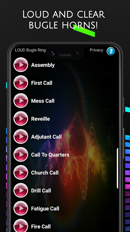 LOUD Bugle Ringtones - 4.4 - (Android)