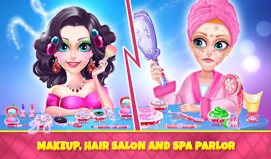 Makeover Salon Dash - Girls Dress up & Makeup Game 1.3 screenshots 17