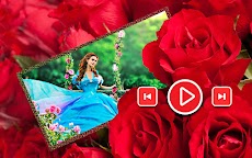 Rose flower video maker songのおすすめ画像2