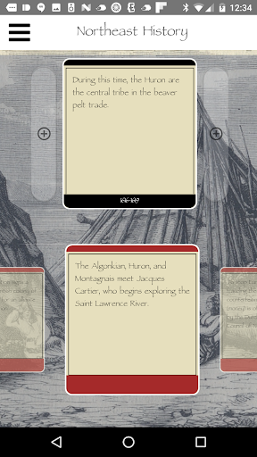 Northeast Timeline Screen 2
