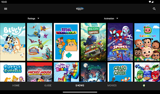 Screenshot of Wabash Streaming