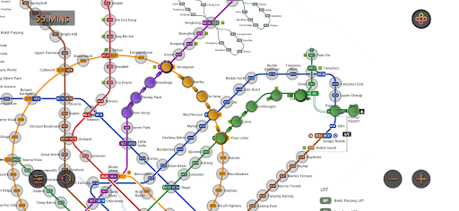 Singapore MRT Map Route (Pro) screenshot 4