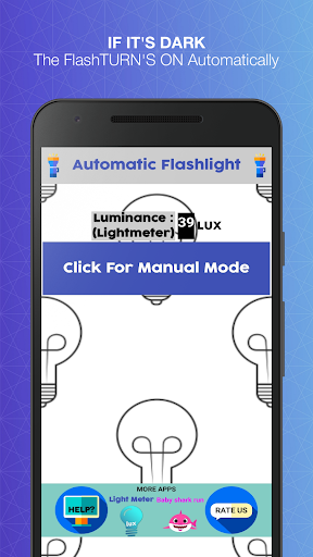 AUTO flash: Auto flash Light Screen 3