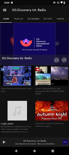ISS Discovery Int. Radio Screen 2