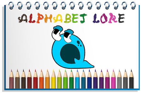 How to draw A from Alphabet Lore 