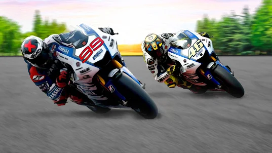 Jeu de moto 3D de course