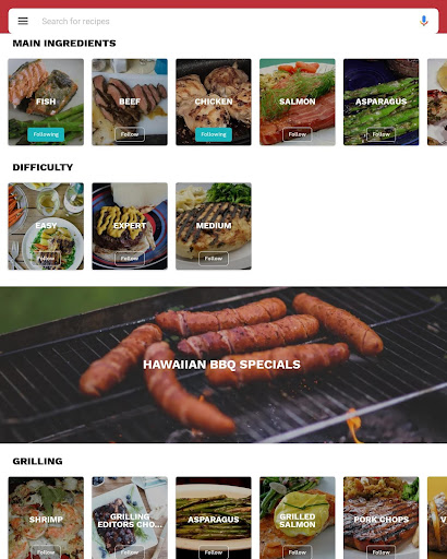 Screenshot of Barbecue Recipes: Grilled Meat