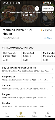 Manalos Pizza and Grill House Screen 3