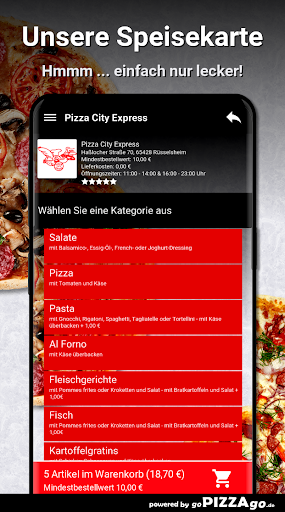 Pizza City Express Rüsselsheim