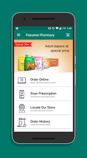 Pasumai Pharmacy Online Pharma Screen 2