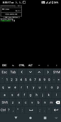 RNX Console Terminal screenshot 8