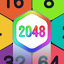 Herunterladen 2048 Hexagon Puzzle Installieren Sie Neueste APK Downloader