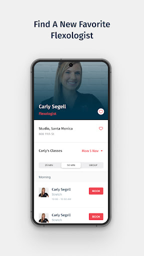 Screenshot of StretchLab