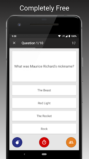 Fan Quiz for NHL Screen 3