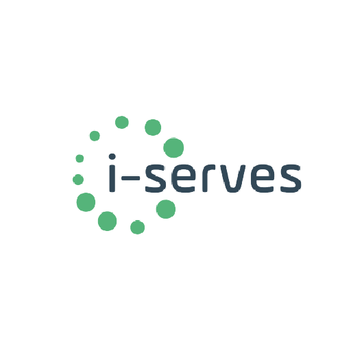 i serves logo