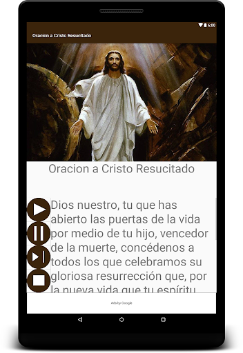 Oracion a Cristo Rescucitado Screen 2