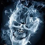 Smoking Skull Live Wallpaper icon