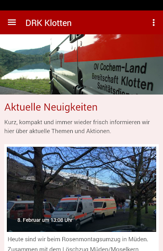 Android application DRK OG Klotten screenshort