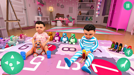 Virtual Twin Baby Simulator 3d apkpoly screenshots 4