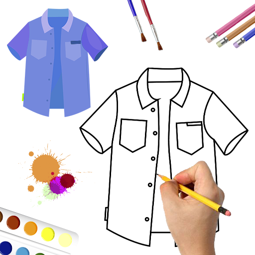 Clothes Draw Step by Step logo