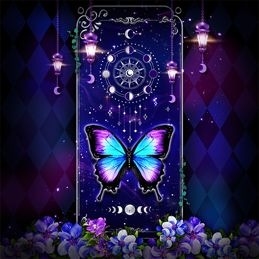 Moon Phase Butterfly-Wallpaper logo