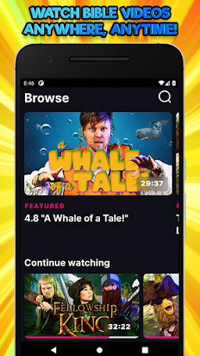 Android application MyTRIBE.watch screenshort