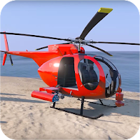Super Hero Flying Helicopter Stunt Racing Games