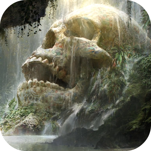 Ancient Skull Video Wallpapers