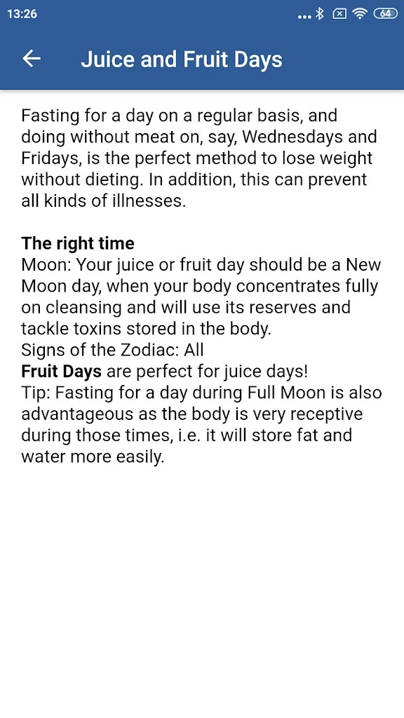 Lunar Calendar - The art of timing Screenshot 4
