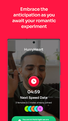 Android application HurryHeart screenshort
