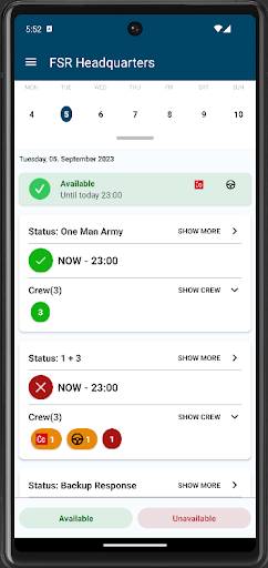 App preview