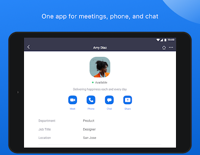 ZOOM Cloud Meetings Apk For Android 8