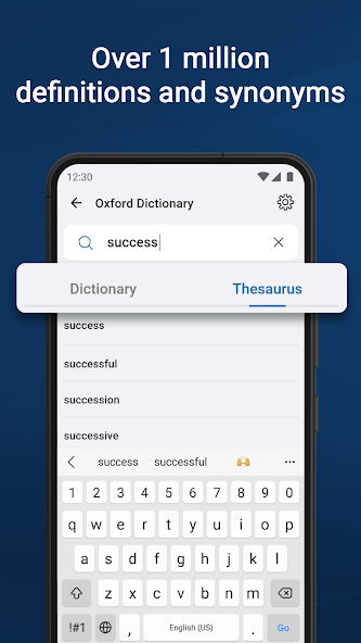 Oxford Dictionary of English capturas de pantalla