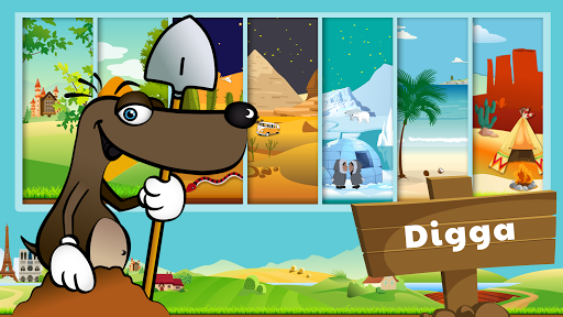 Android application Digga screenshort