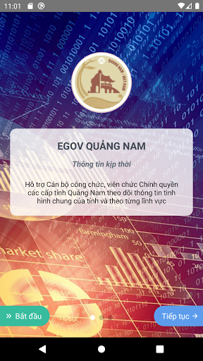 Android application Egov Quảng Nam screenshort