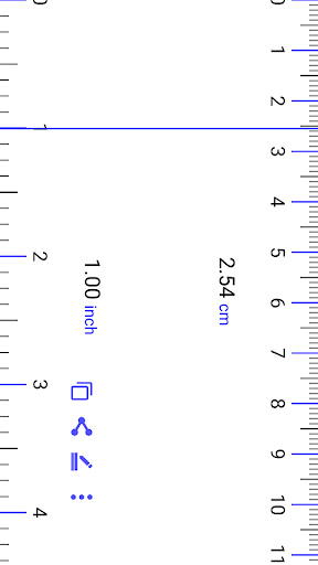 Android application Smart Ruler screenshort