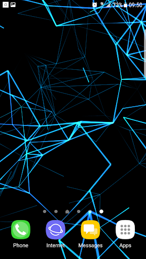 Neon Particles Live Wallpaper Screen 3