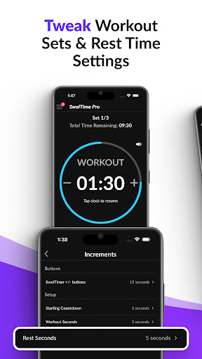 SwolTime - HIIT Interval Timer Screen 3