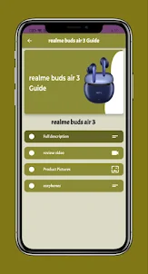 Realme Buds Air 3 Guide