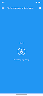 Voice changer with effects Screenshot