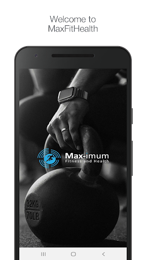 Android application MaxFitHealth screenshort
